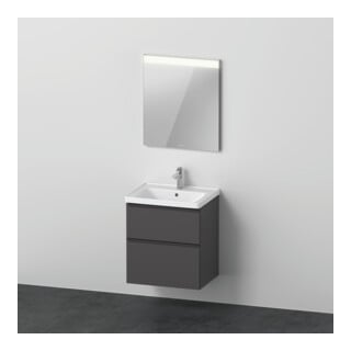 Duravit Möbel-Set D-Neo 60x48cm, WT,WTU, 1SBK, SP, Graphit matt