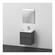Duravit Möbel-Set D-Neo 60x48cm, WT,WTU, 1SBK, SP, Graphit matt