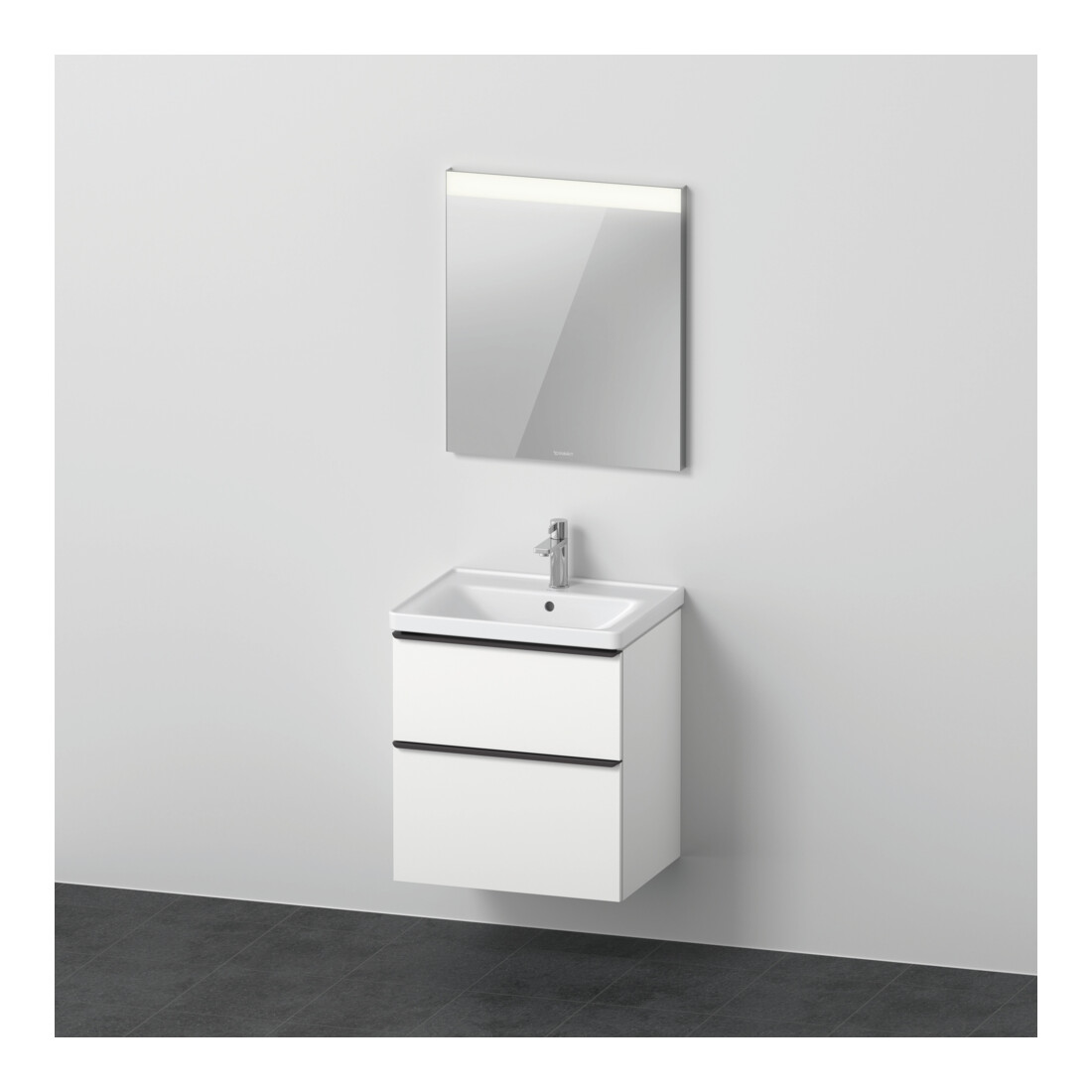 Duravit Möbel-Set D-Neo 60x48cm, WT,WTU, 1SBK, SP, weiß matt
