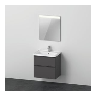 Duravit Möbel-Set D-Neo 650mm, Graphit Matt