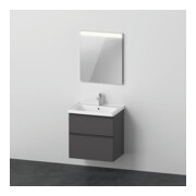 Duravit Möbel-Set D-Neo 650mm, Graphit Matt