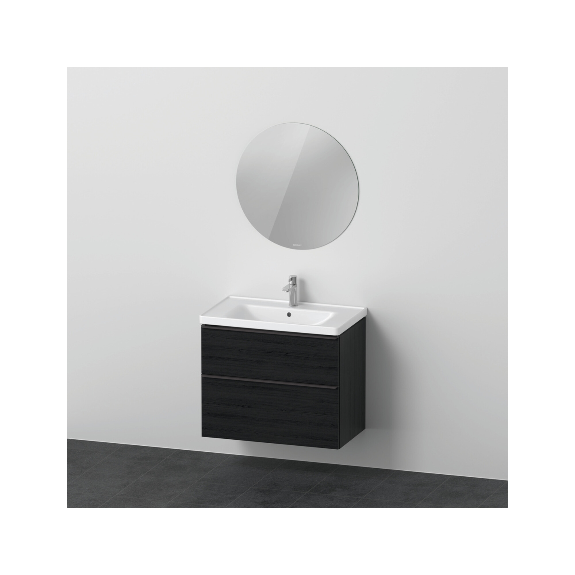 Duravit Möbel-Set D-Neo 800mm, Eiche schwarz