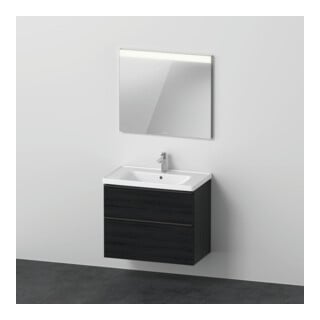 Duravit Möbel-Set D-Neo 800mm, Eiche schwarz