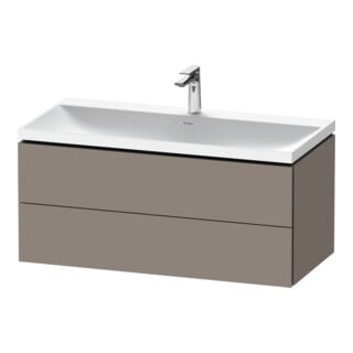 Duravit Möbel-Set L-Cube 100x48x48cm, m Hahnl., bas. ma, 2 Schub.