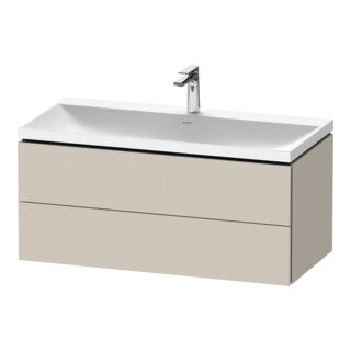 Duravit Möbel-Set L-Cube 100x48x48cm, m Hahnl., Tau ma, 2 Schub.