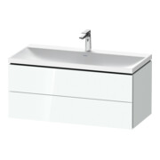 Duravit Möbel-Set L-Cube 100x48x48cm, m Hahnl., we. hgl, 2 Schub.