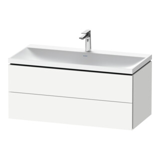 Duravit Möbel-Set L-Cube 100x48x48cm, m Hahnl., we. ma, 2 Schub.