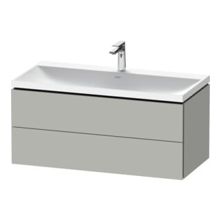 Duravit Möbel-Set L-Cube 100x48x48cm, m HL, betongr ma, 2 Schub.