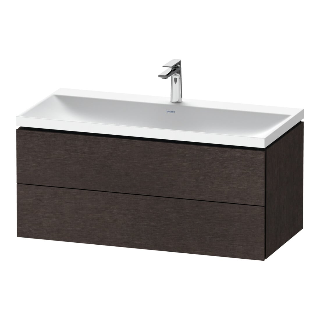 Duravit Möbel-Set L-Cube 100x48x48cm, m HL, E dkl. geb., 2 Schub.