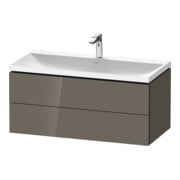 Duravit Möbel-Set L-Cube 100x48x48cm, m HL, f Gr hgl, 2 Schub.