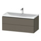Duravit Möbel-Set L-Cube 100x48x48cm, m HL, f Gr s-matt, 2 Schub.-1