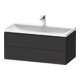 Duravit Möbel-Set L-Cube 100x48x48cm, m HL, graph matt, 2 Schub.-1