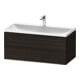 Duravit Möbel-Set L-Cube 100x48x48cm, m HL, Nussb geb., 2 Schub.-1