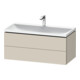 Duravit Möbel-Set L-Cube 100x48x48cm, m HL, Tau matt, 2 Schub.-1