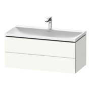 Duravit Möbel-Set L-Cube 100x48x48cm, m HL, we. matt, 2 Schub.