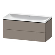 Duravit Möbel-Set L-Cube 100x48x48cm, o Hahnl., bas. ma, 2 Schub.
