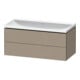 Duravit Möbel-Set L-Cube 100x48x48cm, o. Hahnl., lei, 2 Schub.-1