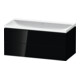 Duravit Möbel-Set L-Cube 100x48x48cm, o. Hahnl., sw hgl, 2 Schub.-1