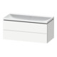 Duravit Möbel-Set L-Cube 100x48x48cm, o. Hahnl., we. ma, 2 Schub.-1