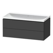 Duravit Möbel-Set L-Cube 100x48x48cm, o HL, graph ma, 2 Schub.