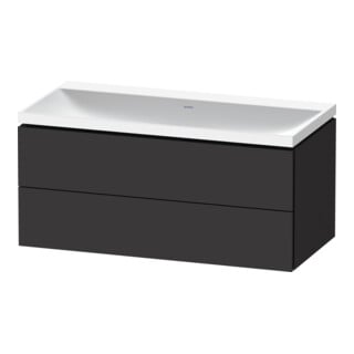 Duravit Möbel-Set L-Cube 100x48x48cm, o HL, graph matt, 2 Schub.