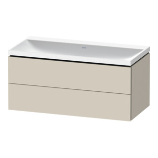 Duravit Möbel-Set L-Cube 100x48x48cm, o HL, Tau matt, 2 Schub.