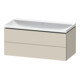 Duravit Möbel-Set L-Cube 100x48x48cm, o HL, Tau matt, 2 Schub.-1