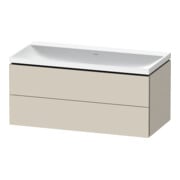 Duravit Möbel-Set L-Cube 100x48x48cm, o HL, Tau matt, 2 Schub.