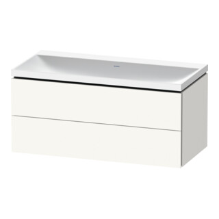 Duravit Möbel-Set L-Cube 100x48x48cm, o HL, we. matt, 2 Schub.
