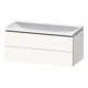 Duravit Möbel-Set L-Cube 100x48x48cm, o HL, we. matt, 2 Schub.-1