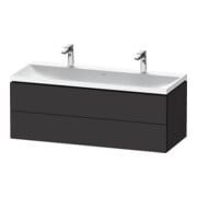 Duravit Möbel-Set L-Cube 120x48x48cm, m 2 HL, 2 SBK, graph matt