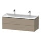 Duravit Möbel-Set L-Cube 120x48x48cm, m 2 HL, 2 Schub., leinen-1