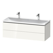 Duravit Möbel-Set L-Cube 120x48x48cm, m 2 HL, 2 Schub., we. hgl