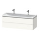 Duravit Möbel-Set L-Cube 120x48x48cm, m 2 HL, 2 Schub., we. matt-1