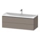 Duravit Möbel-Set L-Cube 120x48x48cm, m Hahnl., bas. ma, 2 Schub.-1