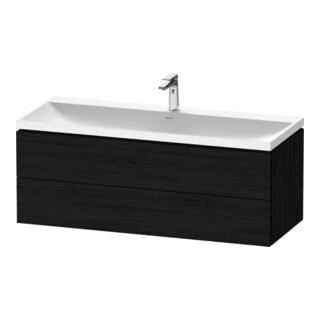 Duravit Möbel-Set L-Cube 120x48x48cm, m Hahnl., Ei sw, 2 Schub.