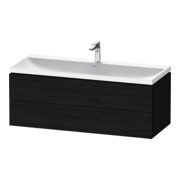 Duravit Möbel-Set L-Cube 120x48x48cm, m Hahnl., Ei sw, 2 Schub.