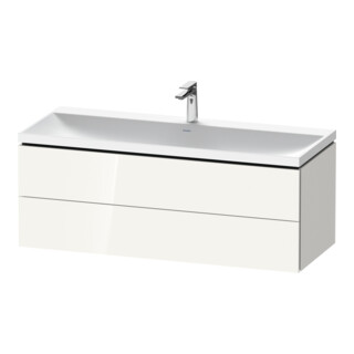 Duravit Möbel-Set L-Cube 120x48x48cm, m Hahnl., we. hgl, 2 Schub.