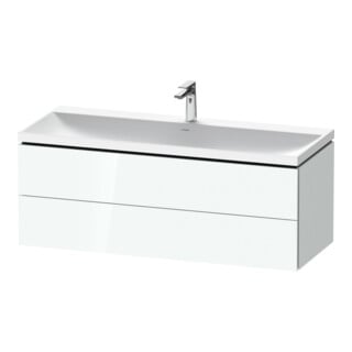 Duravit Möbel-Set L-Cube 120x48x48cm, m Hahnl., we. hgl, 2 Schub.