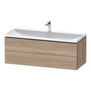 Duravit Möbel-Set L-Cube 120x48x48cm, m HL, Ei marm., 2 Schub.
