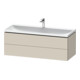Duravit Möbel-Set L-Cube 120x48x48cm, m HL, Tau matt, 2 Schub.-1