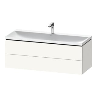 Duravit Möbel-Set L-Cube 120x48x48cm, m HL, we. matt, 2 Schub.