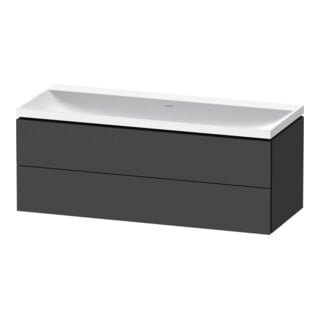 Duravit Möbel-Set L-Cube 120x48x48cm, o HL, graph ma, 2 Schub.