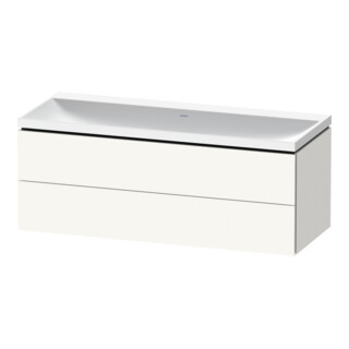 Duravit Möbel-Set L-Cube 120x48x48cm, o HL, we. matt, 2 Schub.