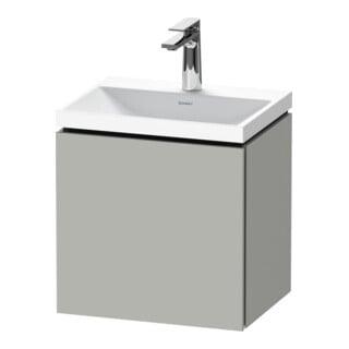 Duravit Möbel-Set L-Cube 45x35x48cm, 1 Tür, An L, m HL, bg ma