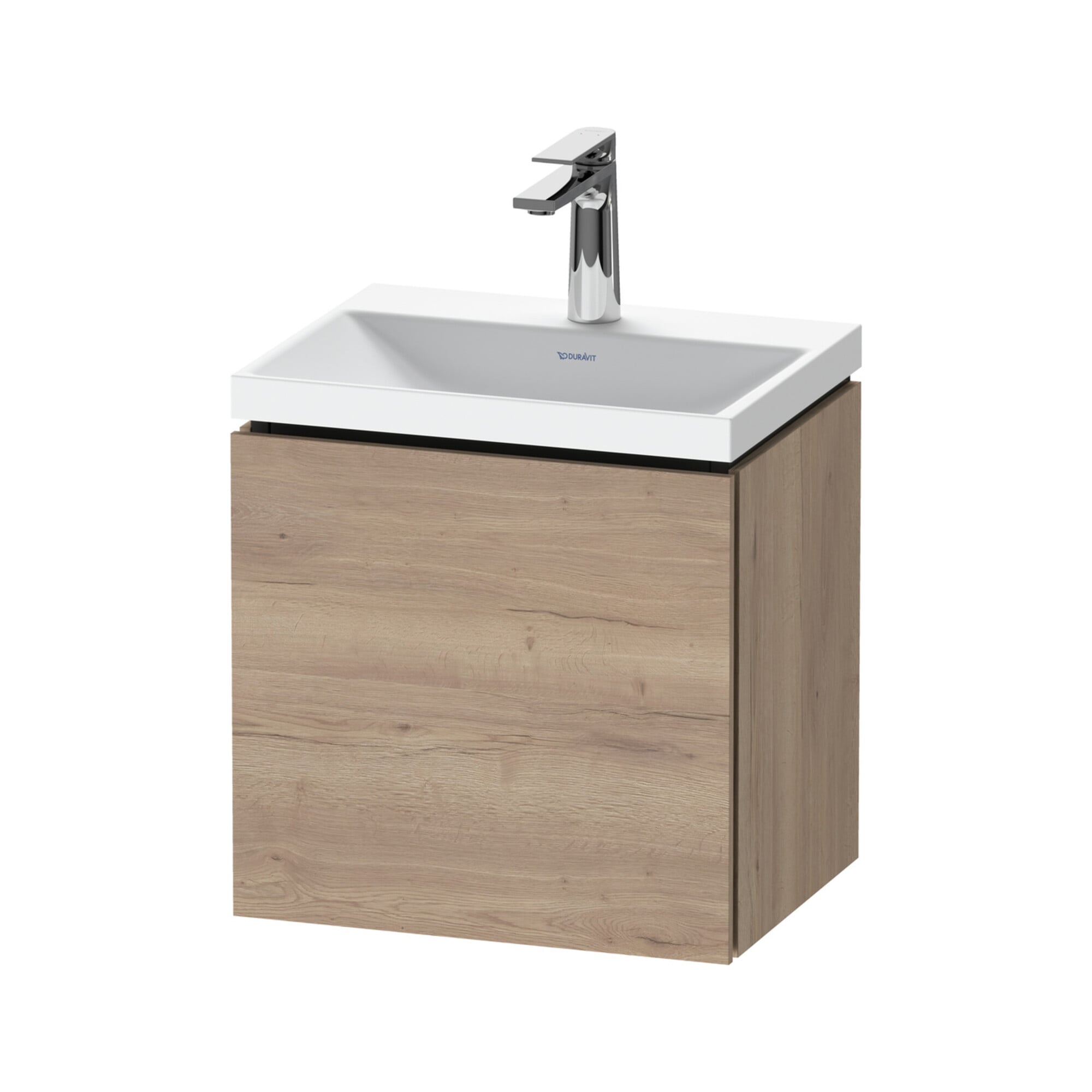 Duravit Möbel-Set L-Cube 45x35x48cm, 1 Tür, An L, m HL, Ei marm.