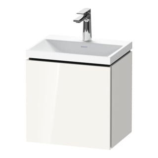 Duravit Möbel-Set L-Cube 45x35x48cm, 1 Tür, An L, m HL, we. hgl