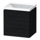 Duravit Möbel-Set L-Cube 45x35x48cm, 1 Tür, An L, o Hahnl., Ei sw-1