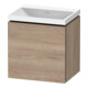 Duravit Möbel-Set L-Cube 45x35x48cm, 1 Tür, An L, o HL, Ei marm.-1