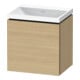 Duravit Möbel-Set L-Cube 45x35x48cm, 1 Tür, An L, o HL, Ei Nat-1